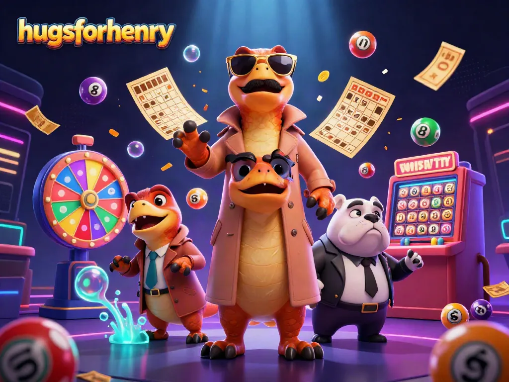 Join the adventure with hugsforhenry as cartoon raptors enter a VIP casino lounge.