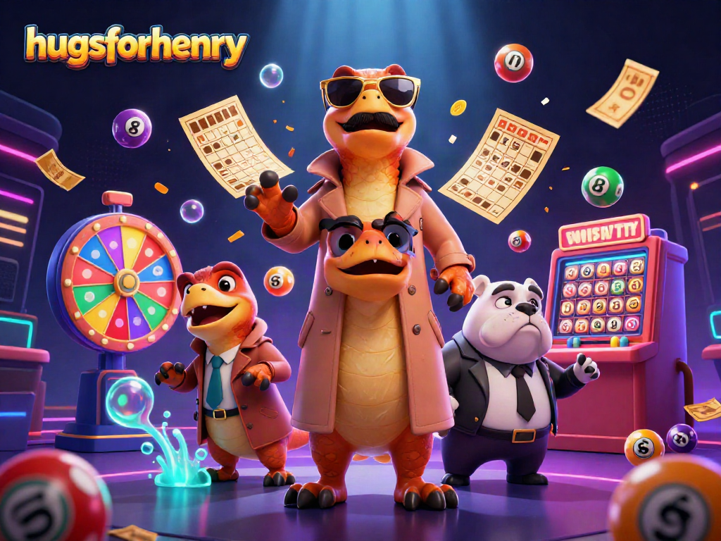 Join the adventure with hugsforhenry as cartoon raptors enter a VIP casino lounge.