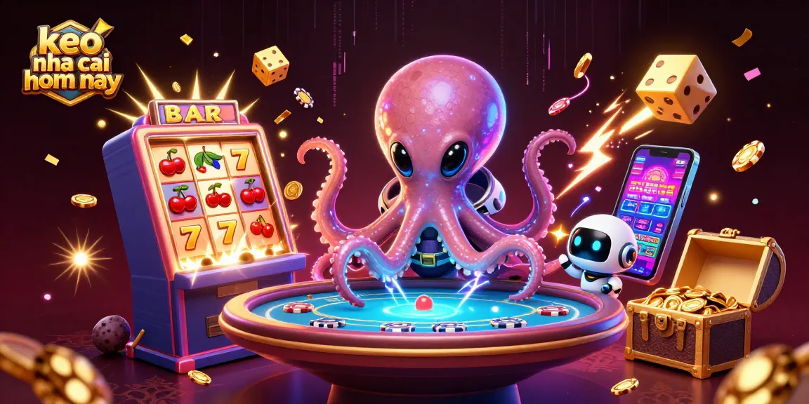 Engage with the excitement of keo nha cai hom nay through a dynamic alien-themed casino scene.