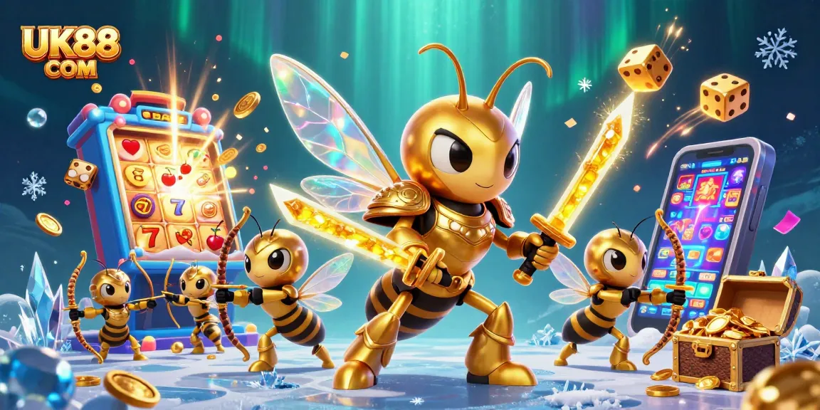 Spin thrilling slots and explore jackpots at UK88 COM with vibrant casino elements!