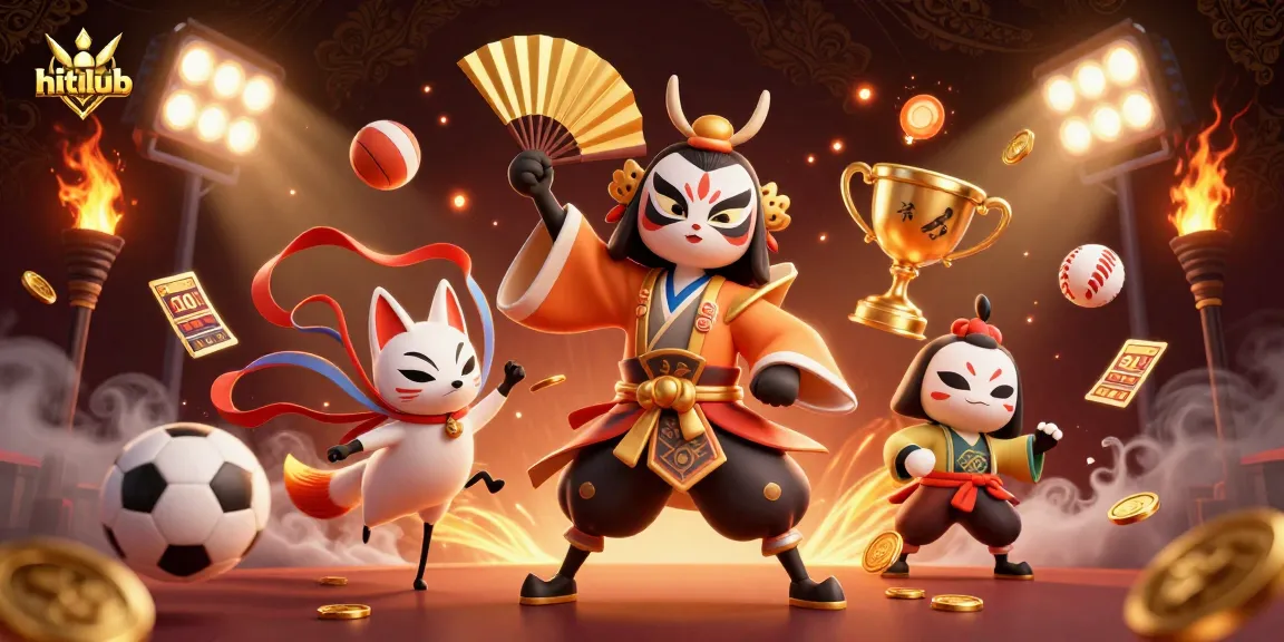 Experience the excitement of hitclub with vibrant casino-themed characters and dynamic game elements.